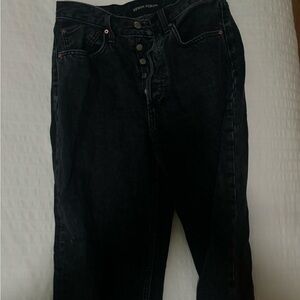 Denim Forum High Rise Black Jeans